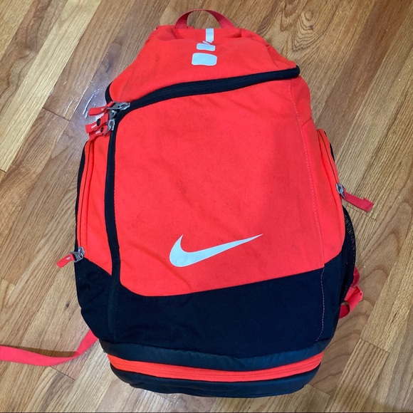 nike hoops elite backpack red